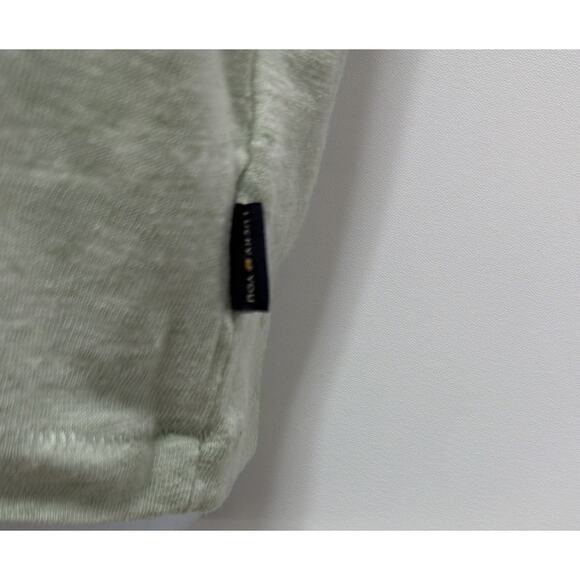 Lucky Brand Textured T Shirt Mens Size Small Green Short Sleeve California - Picture 3 of 5